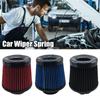 76MM 3 Inch Car Air Filters Vent Filter High Flow Kit Mesh Cone Engine Protector Replacement Auto Accessories Universal