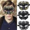 Men Masquerade Ancient Greco-Roman Warrior Eye Masks Halloween Party Cosplay Costume Accessories Sexy Half Face Mask Props