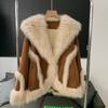 Winter New Style Fox Fur Large Fur Collar Goose Down Fashionable Slim Young Fur Coat Fur Jacket for Women
