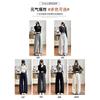 Casual Sweatpants Women's New Gray Autumn Small Casual and Thin Wide-leg Scimitar Sickle Pants