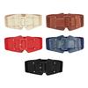 Wide Buckle Corset Waist Belt PU Leather Waist Bands For Skirts Dress Top Clothes Jeans