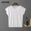 Summer Women's T-shirt Plus Size Three-dimensional Wave T-shirt Fashion Casual Loose Ice Silk Short-sleeved Knit Tops