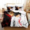 3D Print Death Anime Note Bedding Set Boys Girls Twin Queen King Size Duvet Cover Pillowcase Bed Boys Adult Home Textileextile