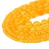 Natural Stone Yellow Quartz Beads Round Citirine Beads For DIY Bracelet Necklace Jewelry Making Findings