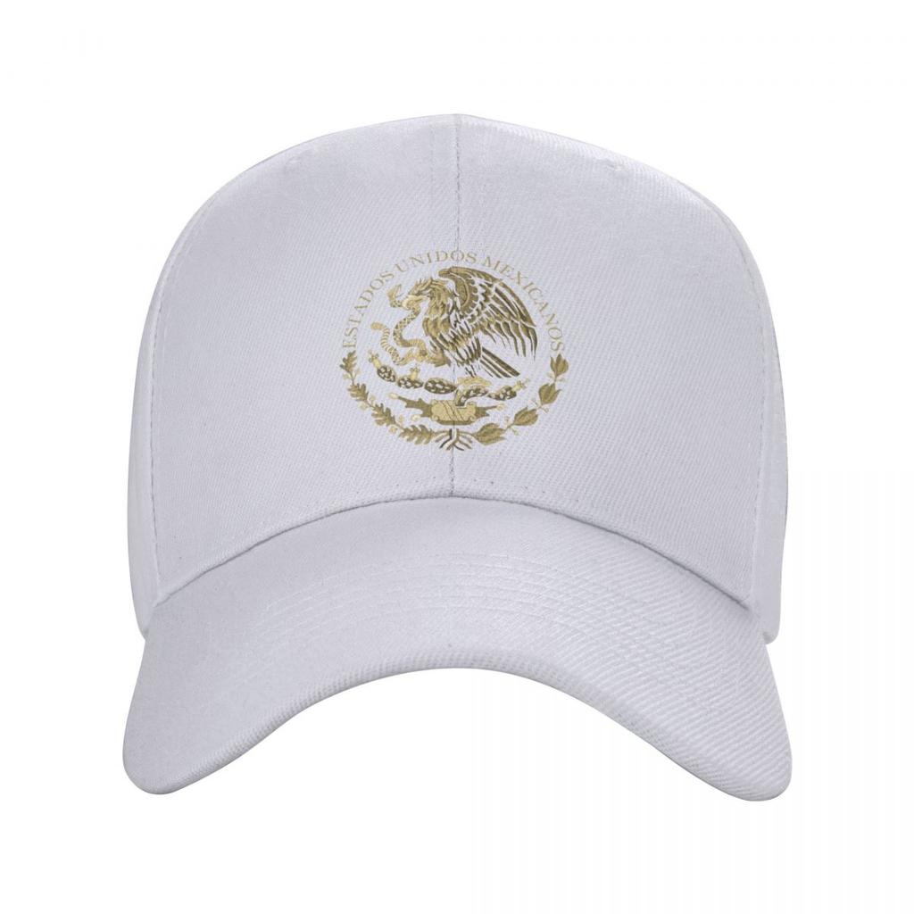 Classic Coat Of Arms Of Mexico Baseball Cap Women Unisex Custom Adjustable Adult Mexican Flag Seal In Sepia Dad Hat Outdoor