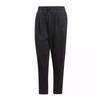 Solid Color Casual Comfortable Knitted Sports Pants Women Bottoms Black DT9341