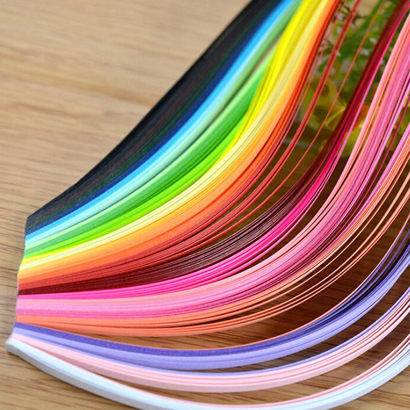 260 Paper Quilling Strips Flower Gift Paper For Craft Handmade Paper Decoration