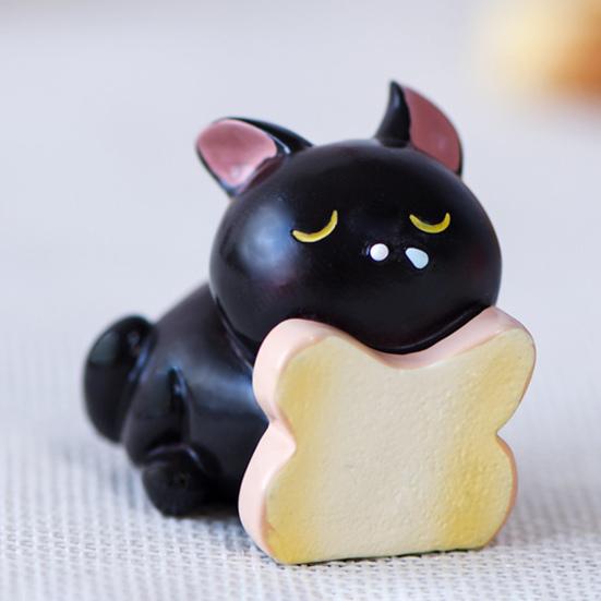 Фигурка из смолы, нежное животное, кошка, мультяшное литье, милая маленькая статуя собаки, праздничные принадлежности