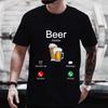 Beer Is Calling Graphic T Shirts Friday Beers Beerlover Men's T-shirts Y2k Clothes Bachelor Party Drinking Team Matching Tees
