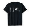 Dunker Heartbeat Gifts Unisex Dog Puppy Lover T-Shirt
