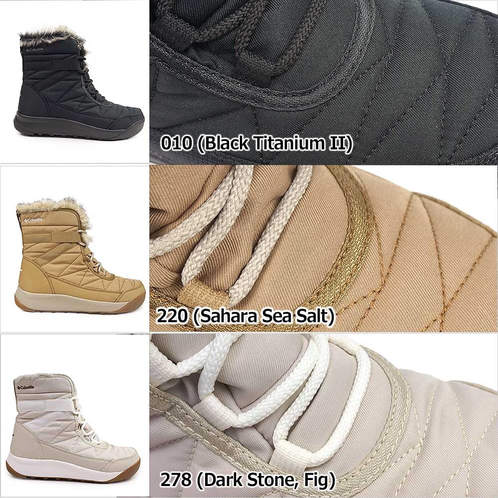 Водонепроницаемые сноубутсы Columbia Minx Shorty IV Wide и Идеальны для Снега Размер Размер Черный Титан Женские (BK0926), Водонепроницаемый, Дышащий, Теплый,