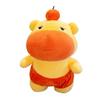 Stuffed Lulu Capybara Animal Pp Cotton Filling Soft Plush Toy For Decor Home