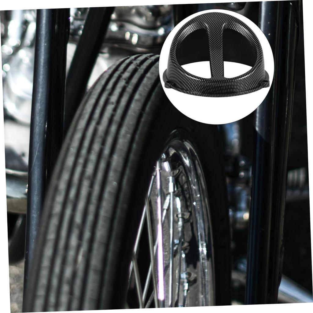 FUNOMOCYA Motorcycle Cover Engine Cooling Fan Cover Air Scoop Cover Bike Fan Cover