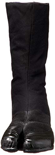 Kokos Nobuoka Work Tabi, Practical Underground Tabi, 12 Tabs, Waterproof, Black, 28 Cm