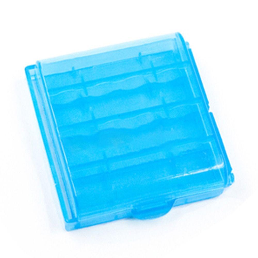 Organizer Rechargeable Battery Container 4 AA AAA Battery Case Battery Holder Storage Battery Box