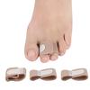 Broken Toe Wrap Fabric Toe Splint Toe Cushion Bandage Finger Protector Straight Hair Hammer Toe Separator