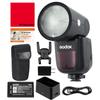 Japanese Approval Godox Sony Compatible Flash Strobe 76WS TTL Round Head HSS Japanese Instruction Manual [Official Distributor/Technical Mark] V1-S