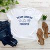 The Summer I Turned Pretty Team Conrad T-Shirt Cousins Beach Tshirt Casual Short Sleeve Women T-shirts TSITP Fans Gift Shirt