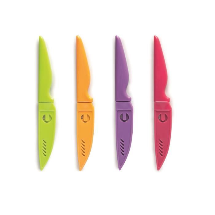 IBILI 797500 Couteau Multi Usage Avec Etui, INOX, Multicolore, 20 Cm, 21 X 2 X 2 Cm