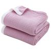SE Softexly Gauze Gauze Perfect for Naps and Light Comfortably and Dust Dark 150x200cm Blanket, Single/Semi-Double Size, 4-Layer Fabric, 100% Cotton,