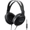 Panasonic Lightweight Wired Headphones with for Heavy Bass Long Cord Jack for Mobile Over-Ear Microphone/Sound/XBS 3.5mm Phones/Laptops - RP-HT161M