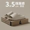 Fashion 2025Men's Slippers EVA Soft Thick Soled Summer Fashion Comfortable Slippers & Women's Yeezys Slides Beach Sandals