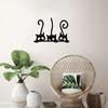 1pc Cat Wall Art Metal Wall Art Hanging Ornaments Hanging Wall Art For Living Room Bedroom Accessories Room Decoration