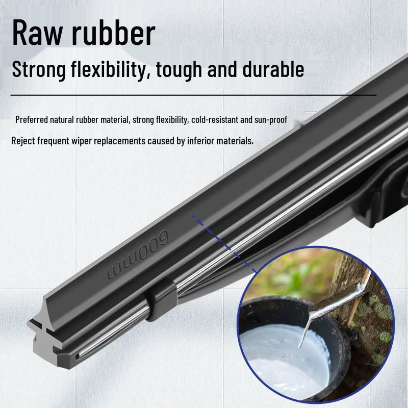 Metal Frame Wiper Blade for Yongyuan A380 Falcon Five-Star Front Window