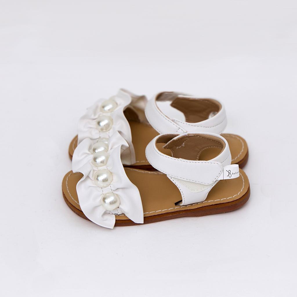 [BABYZZAM] Cotton Candy Sandals White, Sandals, 7000020375, Popular Korean Shoes