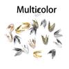 100pcs/lot Silve Gold Flowers Filigree Petal Beads Caps Findings Bulk End Spacer Charms Bead Cap For Jewelry Making DIY Supplies