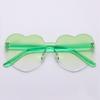 Adults Colorful Candy Color Party Sun Glasses Shades Heart Glasses Heart-shaped Sunglasses