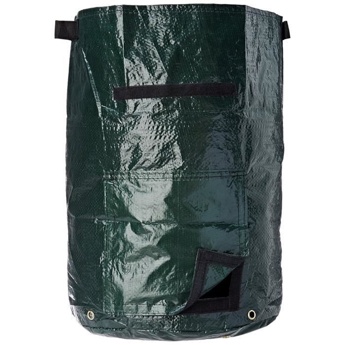 Potato Grow Bag - SILVERLINE - Black - 100gsm - Double Lamination