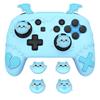 PlayVital Gothic Imp Series Cute Silicone Protective Cover for Switch Pro Includes 4 Thumb Grips and 2 Grip Silicone Cover Controller, Stickers,