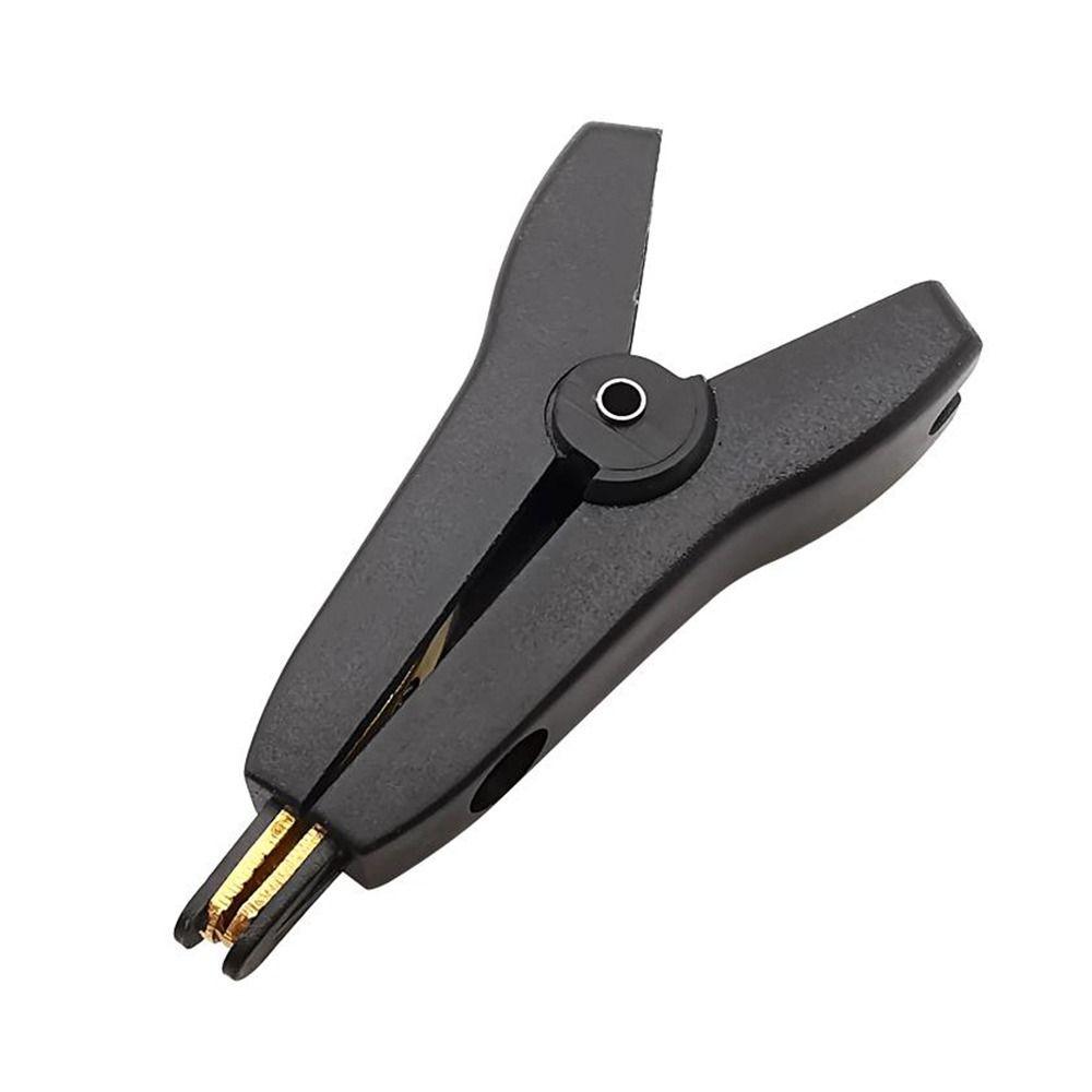 Clips LCR Kelvin Clip Copper Brass Alligator Clamp LCR Kelvin Alligator Clamp Flat Crocodile Clip