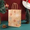 5pcs Kraft Paper Gift Bags Merry Christmas Candy Cookie Packaging Bag Boxes Natal Kids Favors 2026 New Year Party Decoration