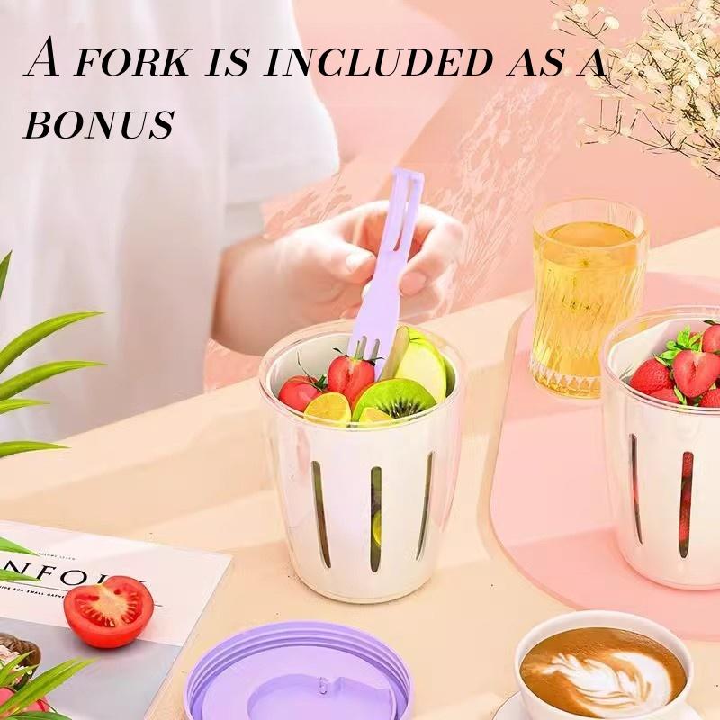 Fruit Convenient Drainer Cup Outdoor Fruit Washing Gadget Household Fruit Drainer Cup Kitchen Draining Gadget Drainage Gadget