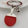 Pingpong Bat Ball Table Tennis Racket Keychain Car Key Chain Decor Ring Gift Accessories