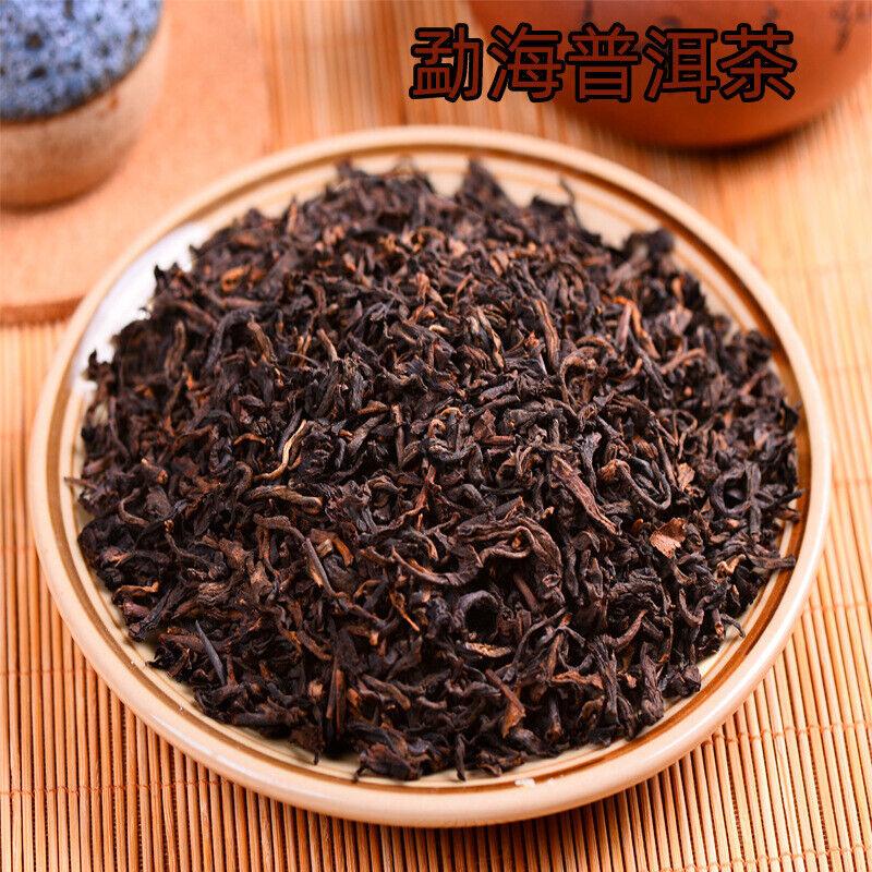 2018 Yunnan Menghai Dry Warehouse Aged Alpine Tree Ripe Pu'er Loose Tea 500g