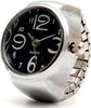 GoodsLand Ring Watch Finger Watch Dial Simple Round Free Size [6color] GD-RINGWT-BK