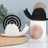 Mosquito Coil Holder Snail Shape Mosquito Repellent Incenses Rack Mosquito Repellent Incense Box Holders Portable for Outdoor