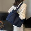 New Women's Mother Bag Large Capacity Denim Fashion Shoulder Portable Messenger Bag Casual Women's Bag