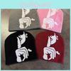 Knit Trendy Acrylic Hat Warmth Casual Look Autumn Winter Decoration Supplies