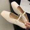 New Design Lovely Shoes Women's Sandals Summer Elegant Light Color Shoes Casual Fashion Comfortable Flats Women Shoes 2024