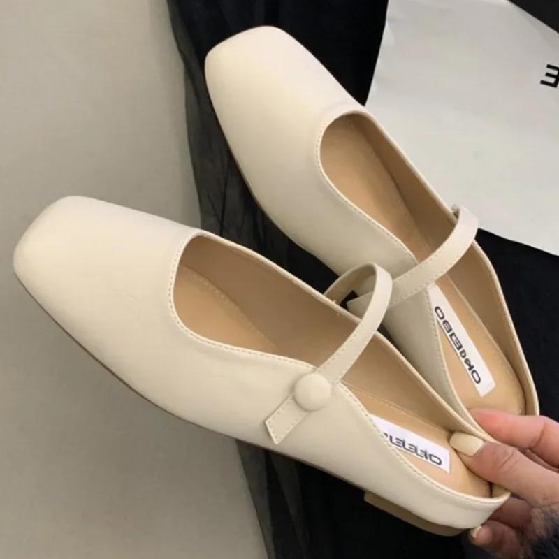 New Design Lovely Shoes Women's Sandals Summer Elegant Light Color Shoes Casual Fashion Comfortable Flats Women Shoes 2024