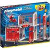 Playmobil 9462 Fire Station with Helicopter, City Action, Mixed, For Children from 4 Years Old