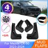 4Pcs Mudguards For Mazda CX-50 CX 50 CX50 VA 2023 2024 Car Front Rear MudFlaps Splash Guards New Upgrade Fender Auto