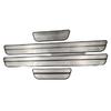 Car Sticker For Renault Kadjar Door Sill Scuff Plate Guard Stainless Door Sill Pedal Protector Strip Car Accesorios Styling