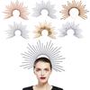 Sun Goddess Baroque Tiara Crown Spiked Halocrown Headpiece Mary Halocrown Headband Halocrown Greek