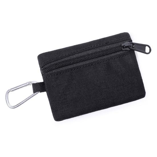 Outdoor Small Bag Hanging Pouch Zipper Closure Mini Size Portable Multi-Purpose Coin Pouch Storage Organizer