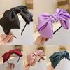 Retro Head Wear Hair Accessories Cute Hairband Bow Knot Hair Band Women's Headband Head Hoop
